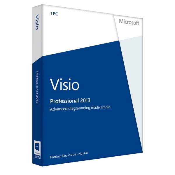 Microsoft Visio 2013 Professional | voor Windows