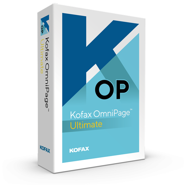Kofax OmniPage Ultimate | voor Windows
