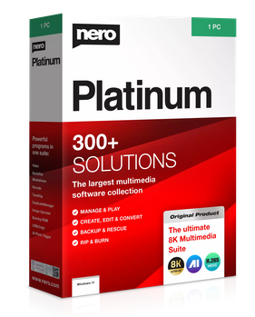 Nero Platinum 2022 Onbeperkt | voor Windows