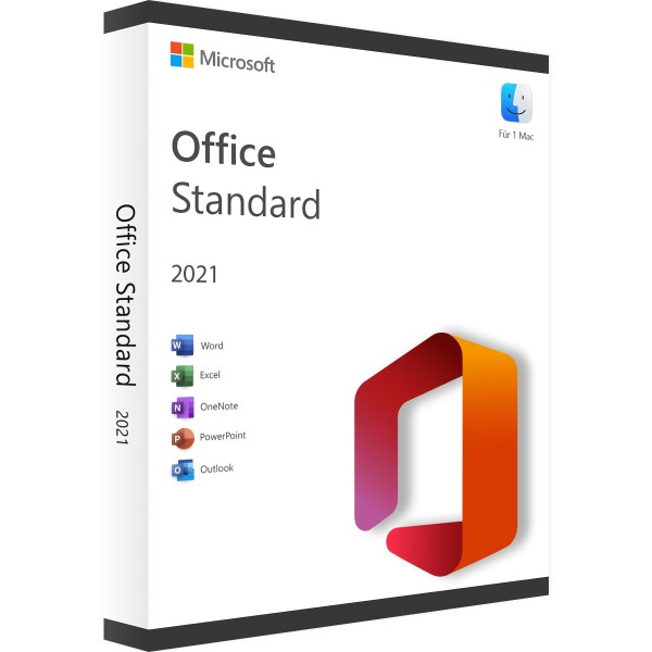 Microsoft Office 2021 Standard | voor Mac 1 - 5 apparaten