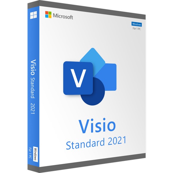 Microsoft Visio 2021 Standaard | voor Windows