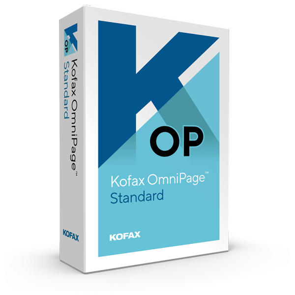 Kofax OmniPage Standaard | voor Windows