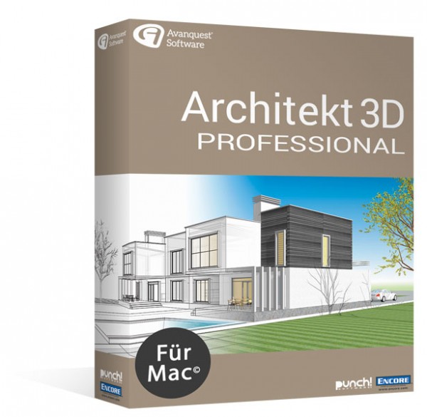 Avanquest Architect 3D 20 Professional | voor MAC
