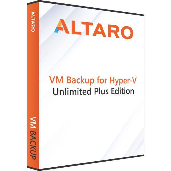 Altaro VM Backup voor Hyper-V - Onbeperkt Plus Editie