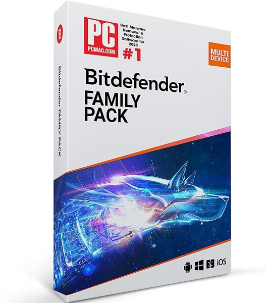 Bitdefender Family Pack 2022 | tot 15 apparaten