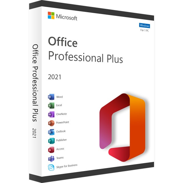 Microsoft Office 2021 Professional Plus | voor Windows - Account gekoppeld
