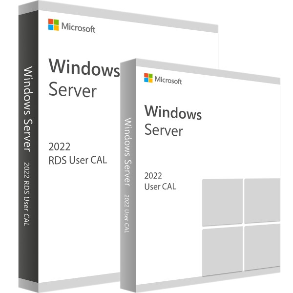 Microsoft RDS 2022 gebruikers CAL + toegangslicentie voor gebruikers