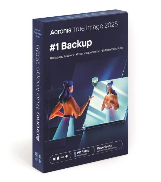 Acronis True Image 2021 Standard | voor Windows / MAC